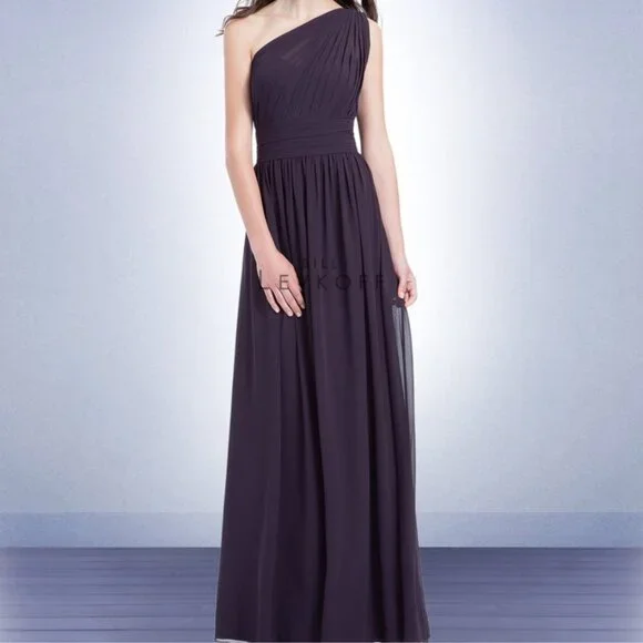 Wedding Gowns Bill Levkoff Plum Yellow And Plum Bridesmaid Dresses